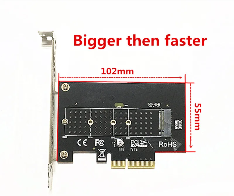 M2.PCIe SSD адаптер M.2 SSD NVME PCIe M.2 к PCI express M2 к PCI e NVME конвертер NVME/M2 M ключ PCI express x4 x8 x16 карта