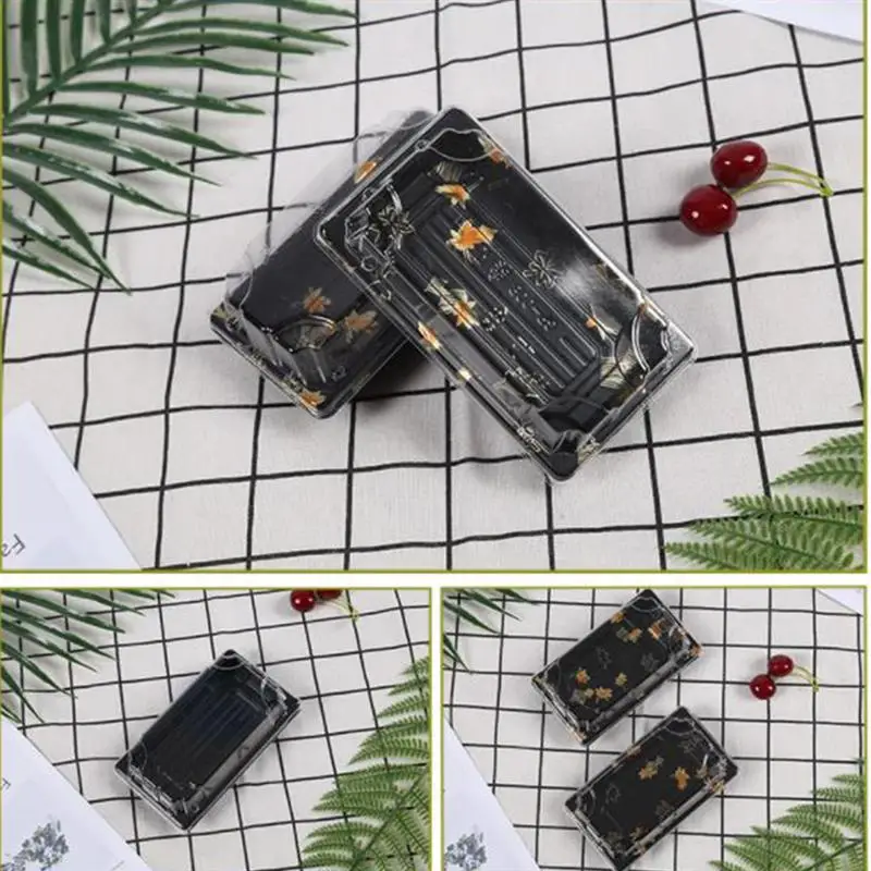 50/100 шт Одноразовые Суши упаковочная коробка фруктовый торт выполнять контейнер