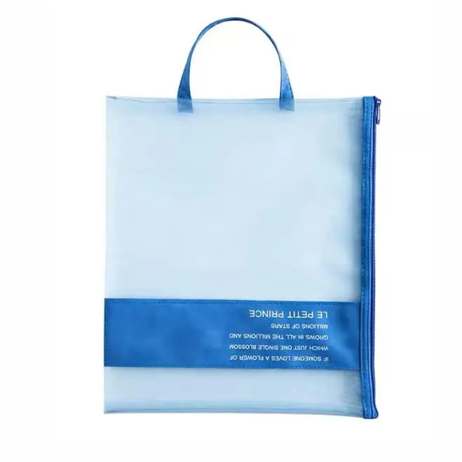 

New Arrival Simple Series Desk A4 File Folder Bag Document Paper Organizer Storage Handbag School Office Stationery