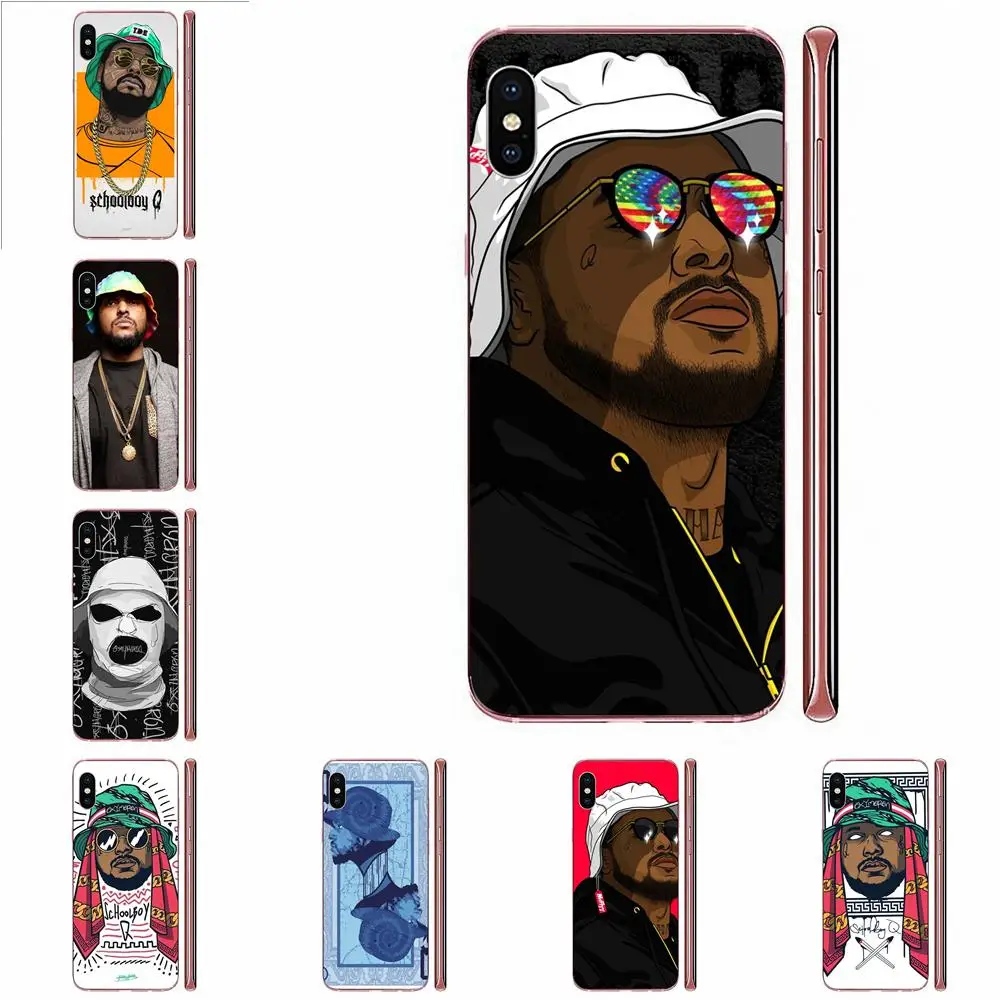 Мягкий чехол Капа для Sony Xperia Z Z1 Z2 Z3 Z4 Z5 compact Mini M2 M4 M5 T3 E3 E5 XA XA1 XZ Premium Hip Hop Schoolboy Q