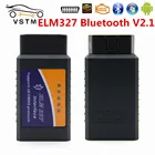 2021 новейший Elm327 Bluetooth V2.1 адаптер работает на Android Torque ELM 327 интерфейс OBD2 OBD II автомобильный диагностический сканер