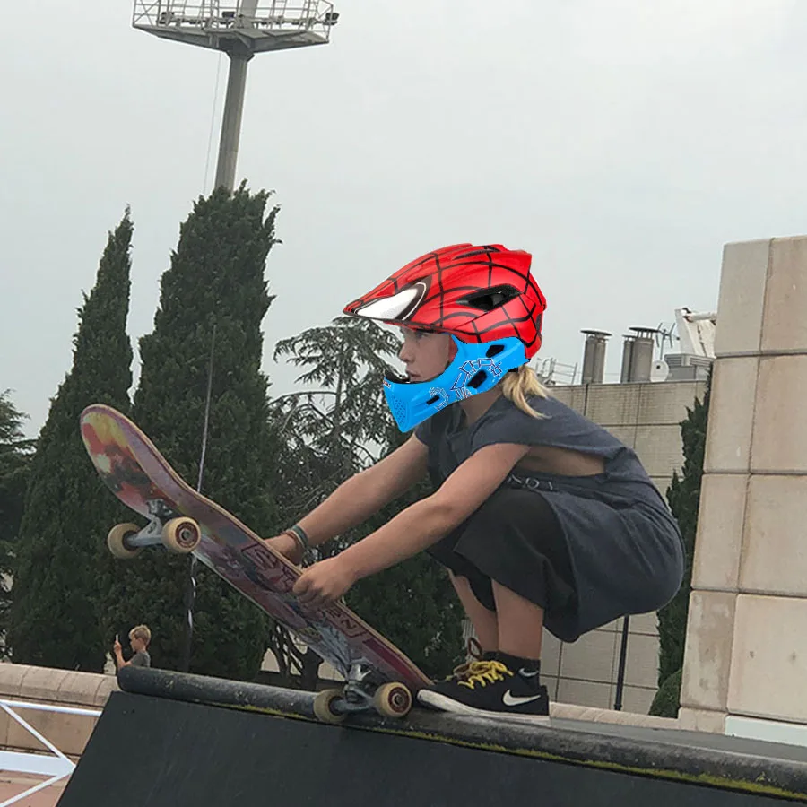 

KINGBIKE Kids Bike Helmet Children Full Face mtb Cycling Skate Skateboard Helmet Sports Mountain Road Bicycle new casco ciclismo