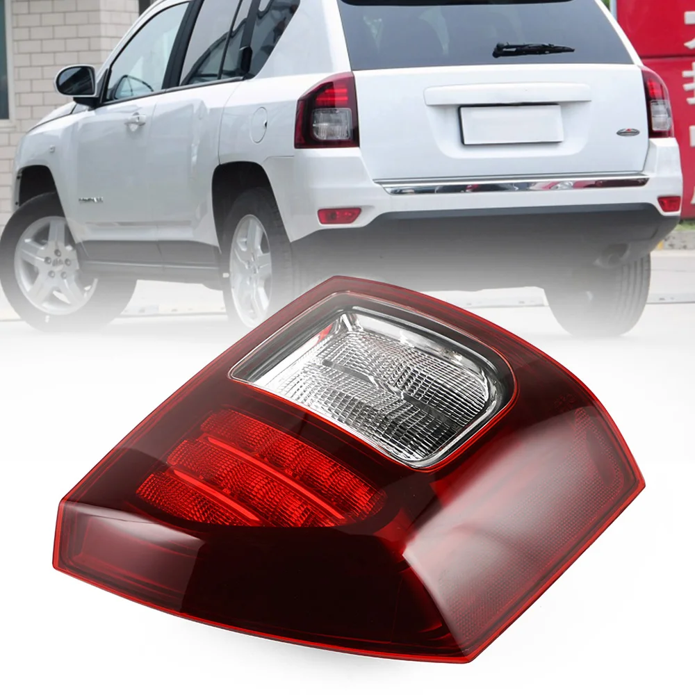 

12V Car Taillights Rear Left/Right Tail Lamp Red Replaces 5272909AB For Jeep Compass 2014 2015 2016 2017