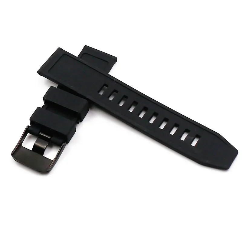 

Silicone strap men's pin buckle 23mm watch accessories for luminox 3051 3057 6400 8821 3081 military strap outdoor sports band