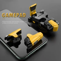 4 7 6 5 inch mobile phone gamepad grip for pubg universal game controller trigger button joystick game assistant shot accessory