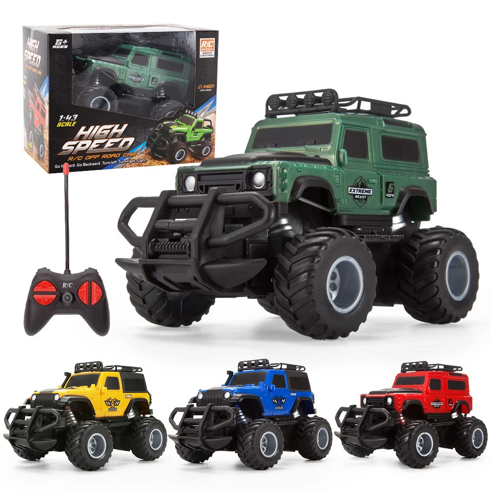

Children's Remote Control Off-road Vehicle Cake Decoration 4WD Handle Mini Remote Control Car Boy Toy Car Climbing Car