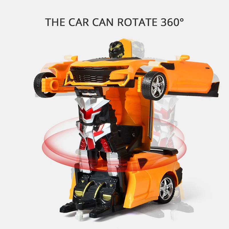 Радиоуправляемый трансформатор Боевая игрушка подарок спортивный автомобиль