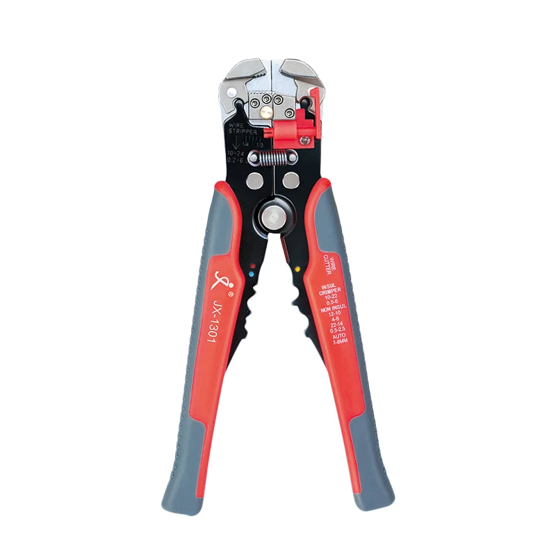 Оранжевый Wire Stripper, Self-Adjusting 8.4 Inch Cable Cutter Crimper, 3 in 1 Multi Pliers for Wire Stripping, Cutting, Crimping - Цвет: Оранжевый