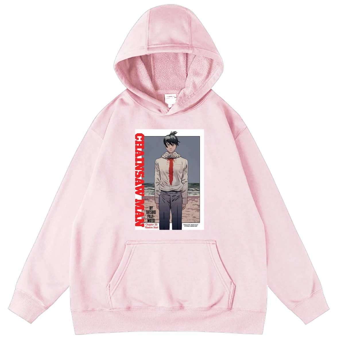 

Girls/Boys Clothes Chainsaw Man Spring Autumn Japanese Print Cartoon Hoodie Streetwear Hoodies Sweatshirts New Kids Clothing