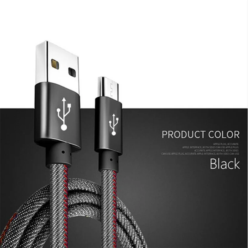 Black Usb type C кабель для быстрой зарядки для samsung Galaxy S10 S9 S8 Plus Xiaomi Mi 9 Быстрая зарядка USB C зарядное устройство для мобильного телефона шнур для передачи данных - Тип штекера: Black