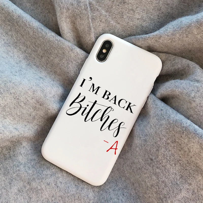 TPU PLL tv Show Pretty little liars TPU Мягкий силиконовый чехол для телефона iphone 11 11Pro 11Pro Max X XR XS Max 6s 7 8 Plus чехол - Цвет: TPU