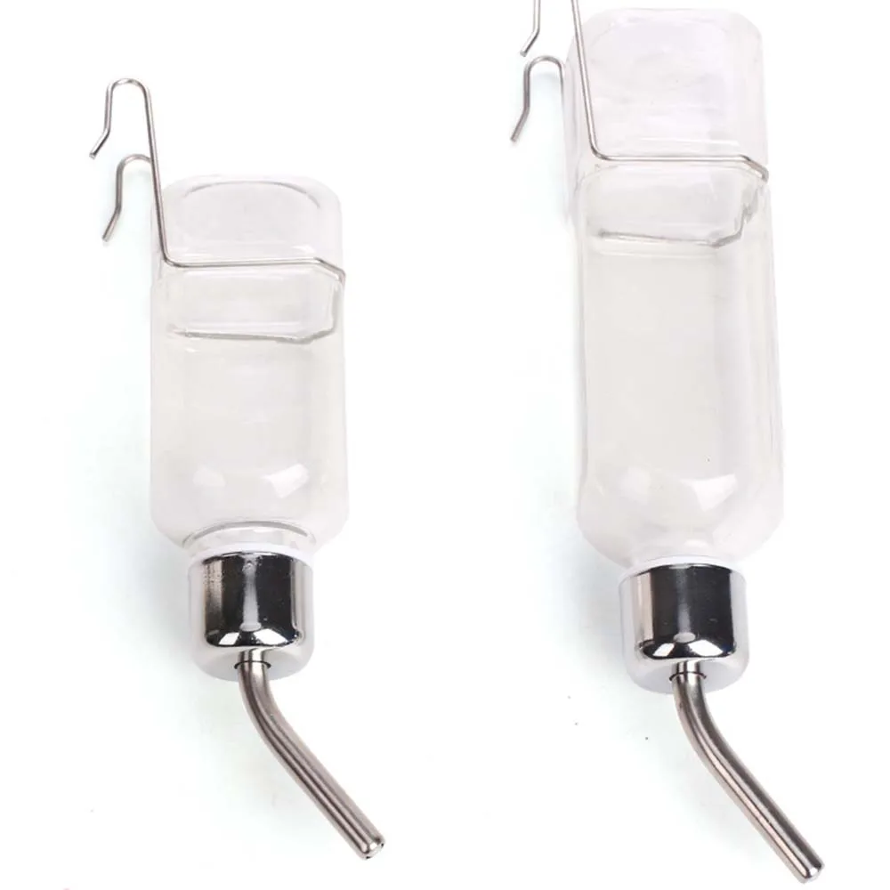 Поилка для кошек дозатор бутылки с водой подвесная кормушка белка кролик 4 шт. |