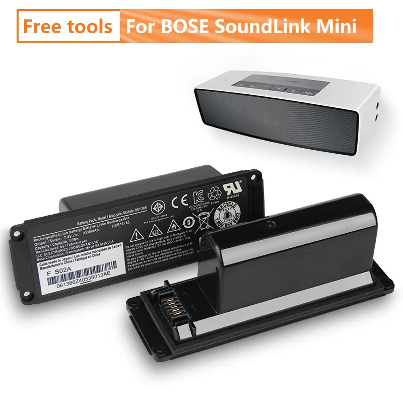 

Оригинальный запасной аккумулятор 061384 063404 063287 061386 061385 для BOSE SoundLink Mini I Bluetooth, оригинальный аккумулятор 2330 мАч