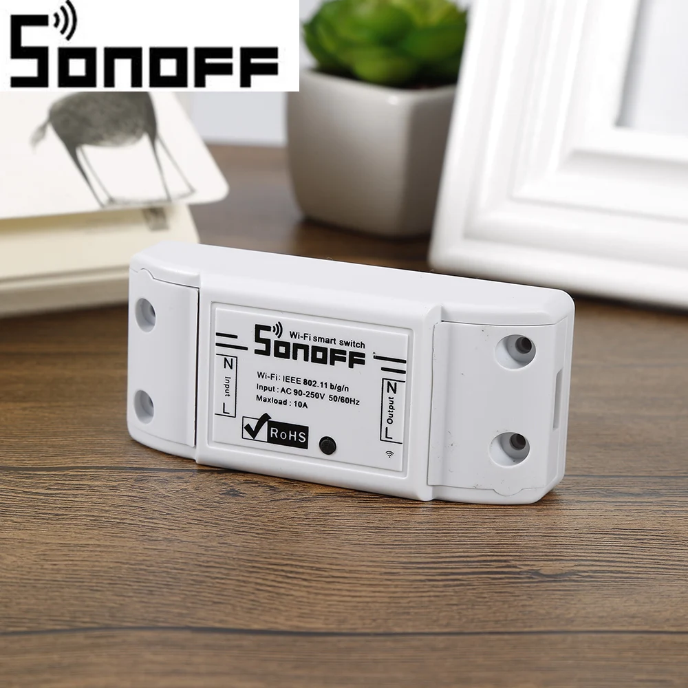Sonoff Basic R2 умный дом WiFi беспроводной модуль переключателя для Apple Android приложение для ITEAD Sonoff без 433 МГц RF функция дистанционного управления