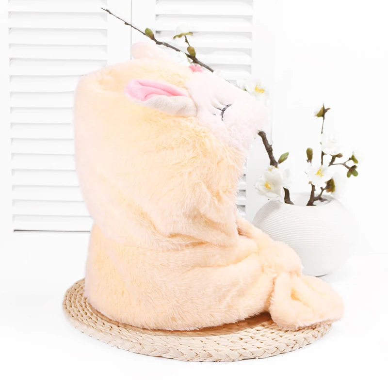 Cute Cartoon Baby Hats Scarf Newborn Rabbit Ear Turban Beanie Warm Caps Soft Hat For Girls Boys Elastic Bonnet Autumn Winter New | Детская