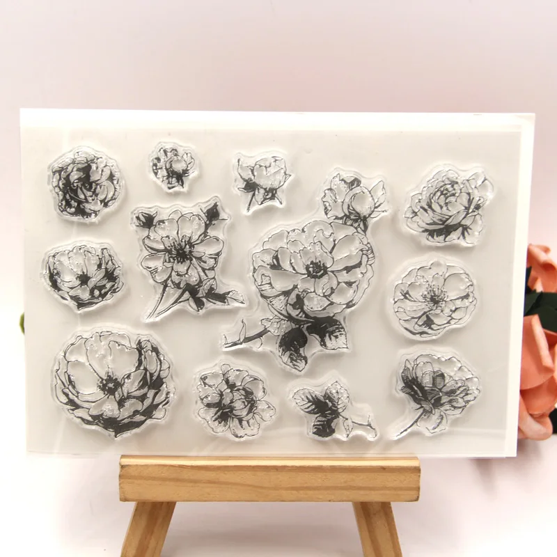 

KLJUYP прозрачные штампы для скрапбукинга, бумаги, рукоделия, прозрачный штамп для скрапбукинга