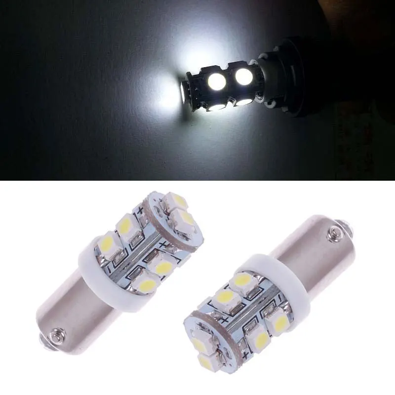 2x BA9S 10 SMD 1206 автомобильный запасной противотуманный сигнал задний светодиодный