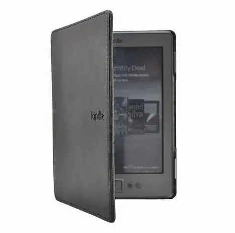 

1 шт. кожаный чехол для Amazon Kindle 4/5 E-Book Reader 6 дюймов (не подходит для kindle touch)