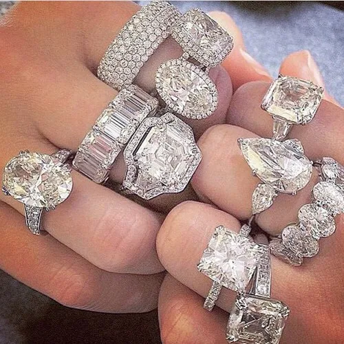 choucong Customized Diamond Jewelry ring