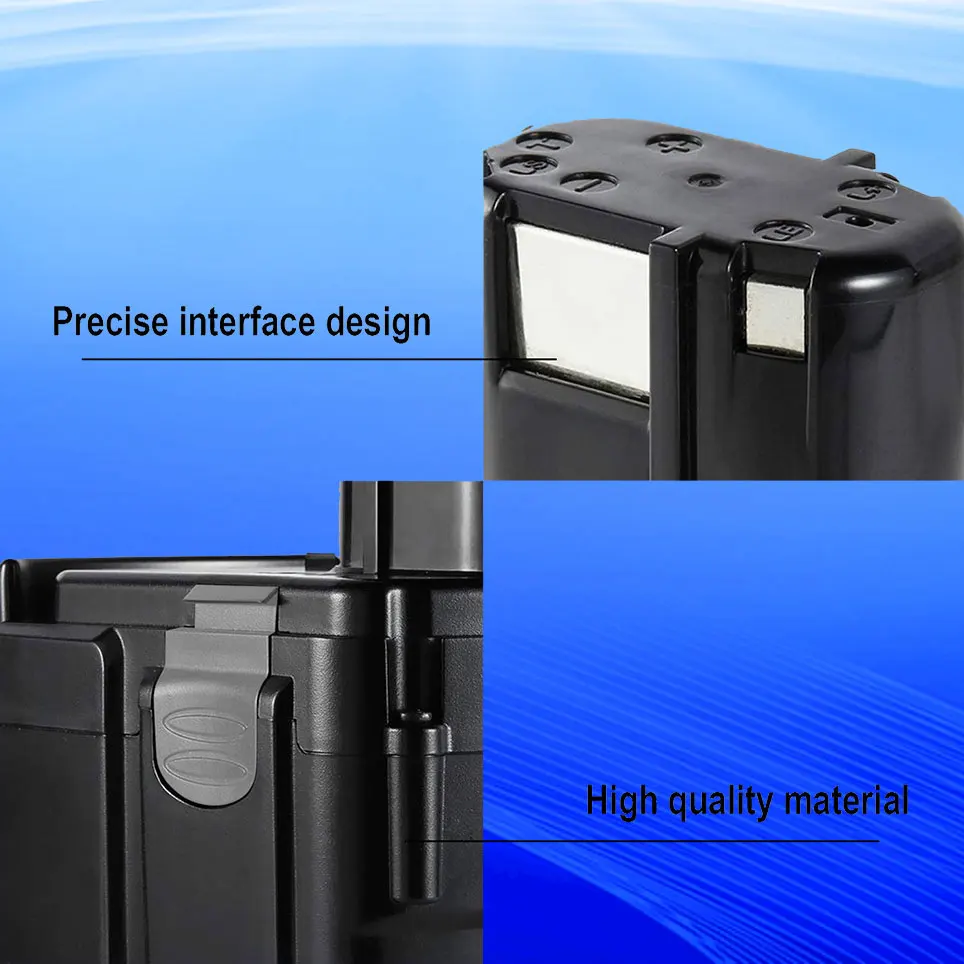 

2Pac longer life battery is suitable for Hitachi BCL1815 BCL1820 BCL1825 BCL1830 BCL1840 lithium ion 18V battery cordless tool