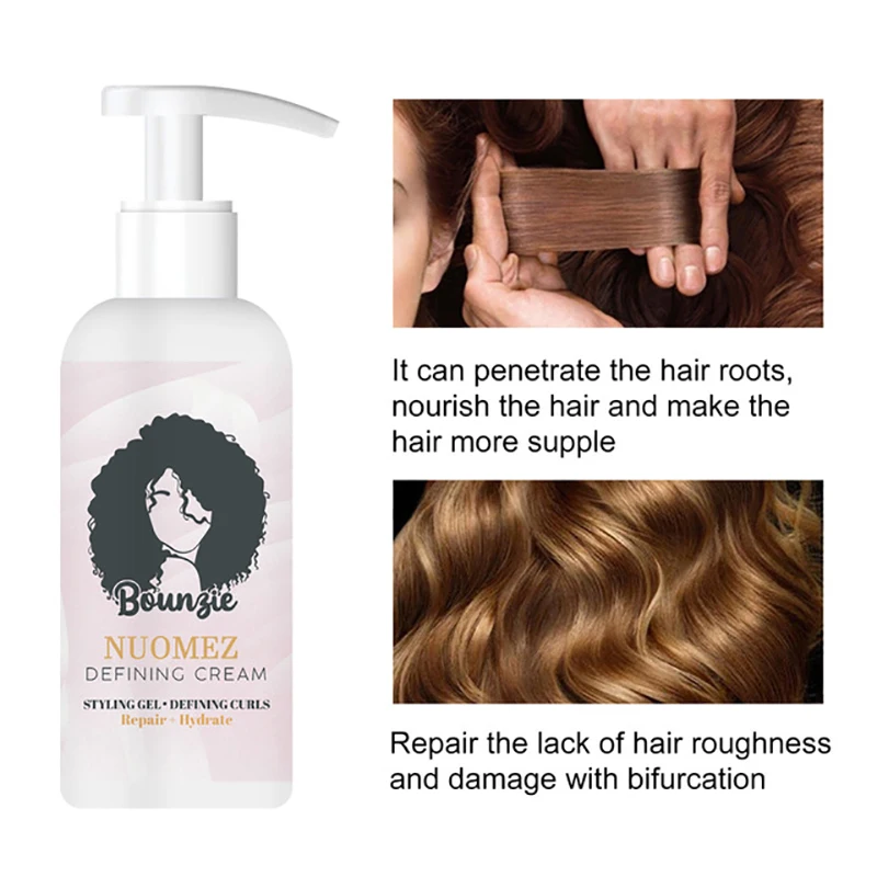 

50ml Hair Conditioner Curl Enhancer Quick-acting Prevent Frizz Restore Elasticity Moisturizing HairCare Krullend Haar Verzorging