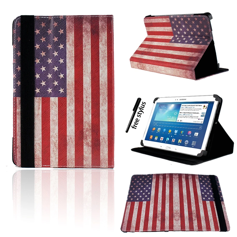 Разноцветный складной чехол для планшета подставка из искусственной кожи