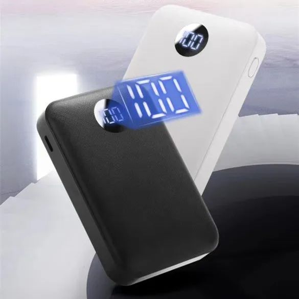 Мини внешний аккумулятор QC3.0 светодиодный дисплей быстрая зарядка PD для Type C