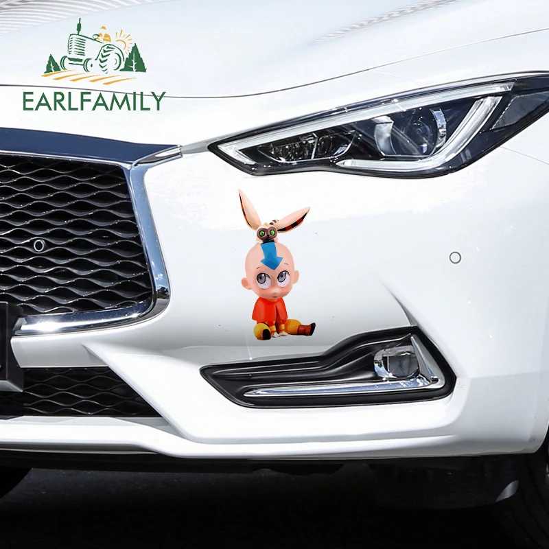 EARLFAMILY 13 см x 6 для Aang The Last Airbender автомобильные наклейки ремонтные доска серфинга