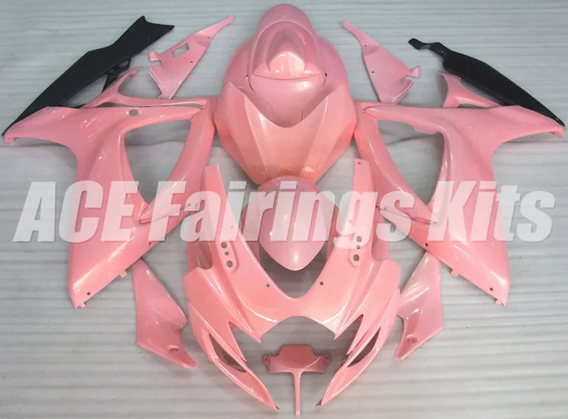 

Новинка из АБС-пластика для мотоцикла весь обтекатели комплект подходит для SUZUKI GSX-R600 GSX-R750 06 07 600 750 K6 GSXR 600 750 2006 розовый 2007 Сумки из натурально...