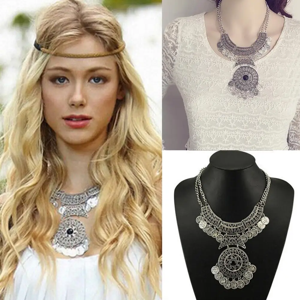 В богемном стиле праздничные украшения Модные женские туфли с двойной цепью