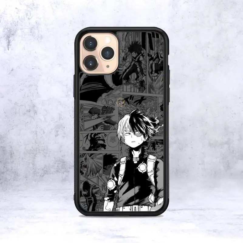 

My hero academia Phone Case for iPhone 12 mini 11 pro XS Max X XR 6 7 8 plus SE20 High quality TPU silicon cover