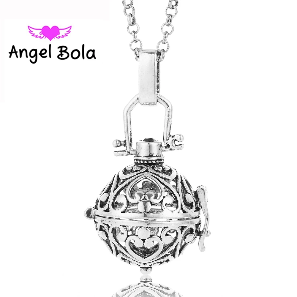 Angel Bola 10 шт./лот беременных Ожерелье любящее сердце Форма Engelsrufer 20 5 мм Клетка мяч