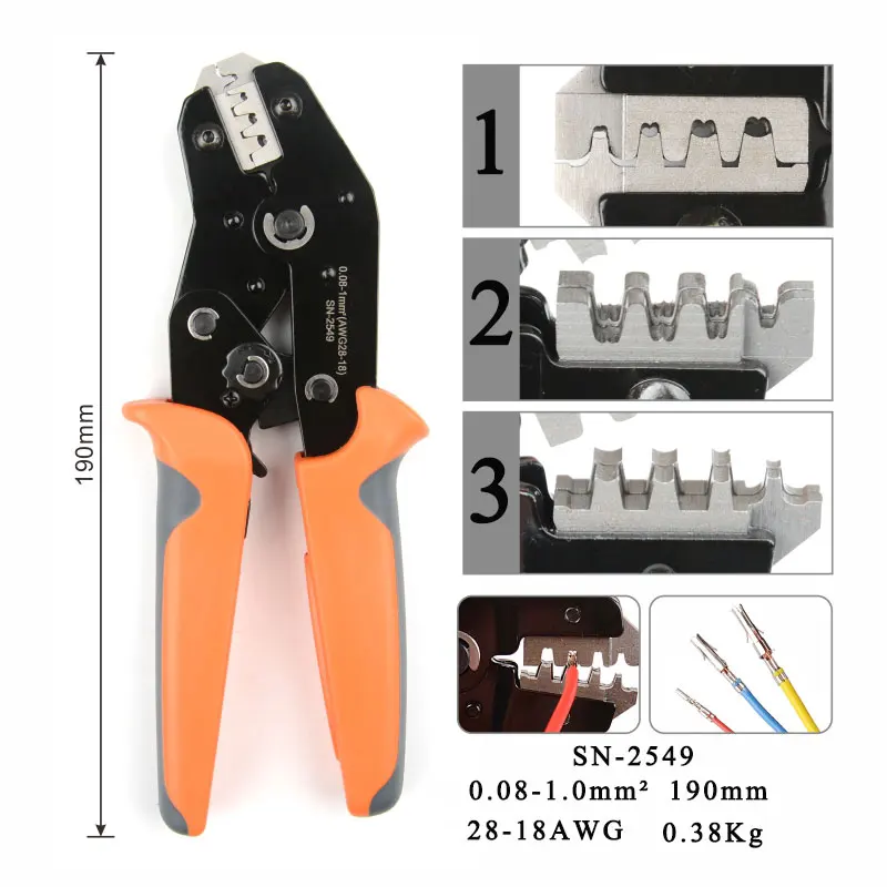Инструменты для зачистки проводов инструменты XH2.54/Dupont 2 54/2 8/3 0/3 96/4