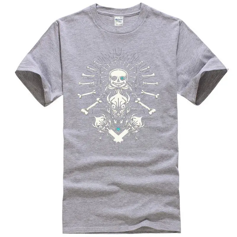 Hsuail Мужская футболка с дизайном Sans Undertale рисунком унисекс новая модная свободный