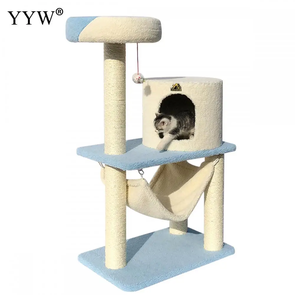

Домик для кошачьего дерева, башня, плюшевая рамка для кошек, лазанья, деревянное гнездо для кошек, доска для кошек, прыгающий стол, игрушка дл...