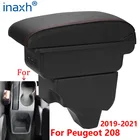 Для Peugeot 208 подлокотник для Peugeot 2008 автомобильный подлокотник 2019 2020 2021 модифицированные детали интерьера ящик хранения аксессуаров