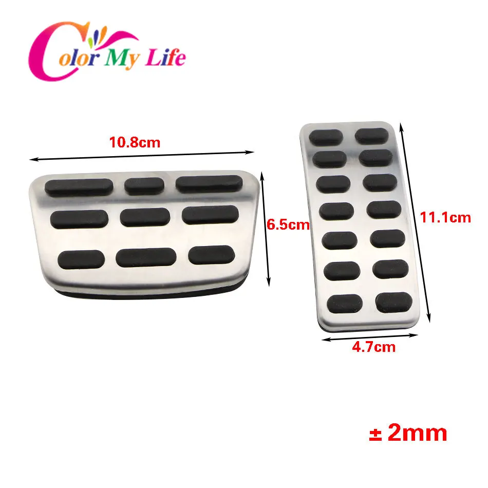 Автомобильные педали автомобильная педаль тормоза накладка на газа подходит для