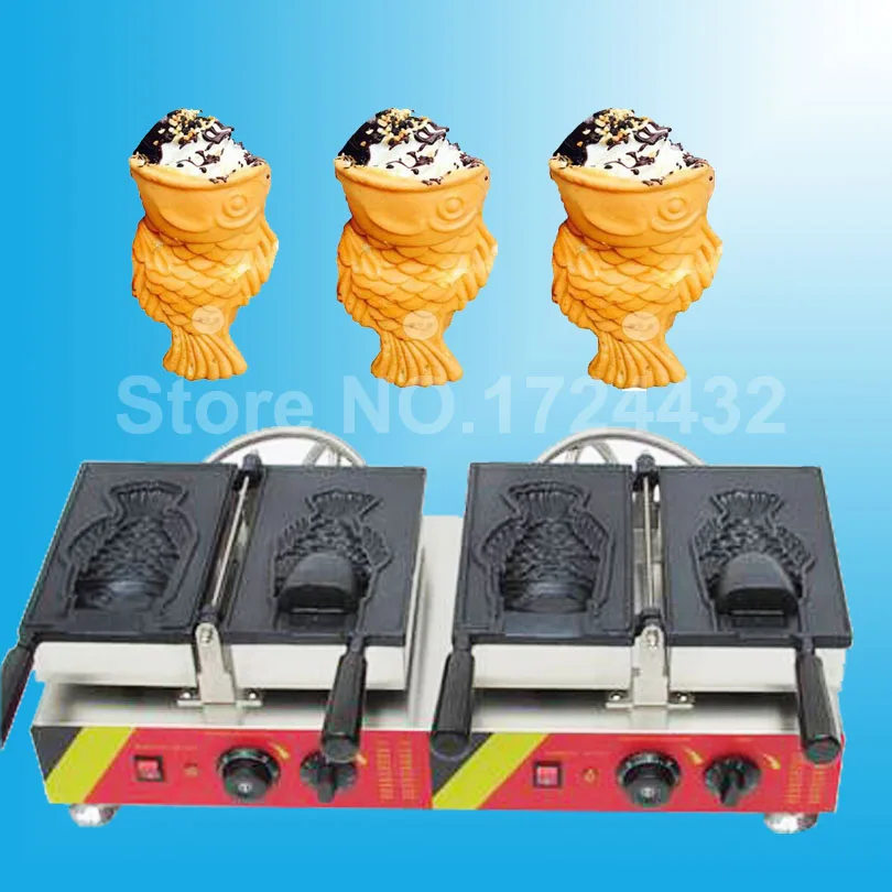 Профессиональный аппарат для изготовления стаканчика тайяки мороженого c