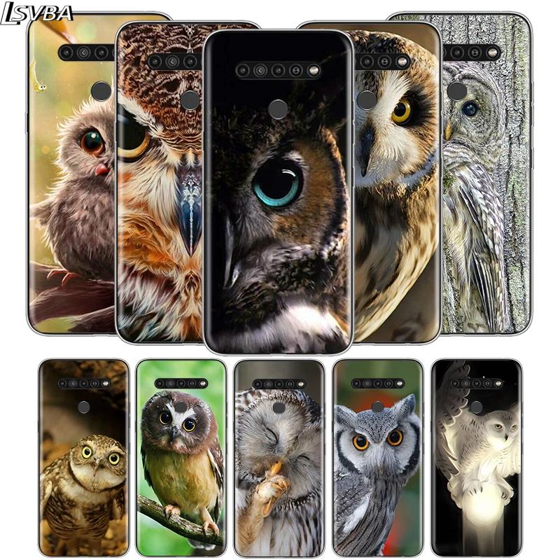 

Camouflage Owl Animal For LG V60 V50S V50 G8X G8S G8 G7 ThinQ 5G K61 K51S K41S K30 K20 Q60 Q9 Soft Phone Case