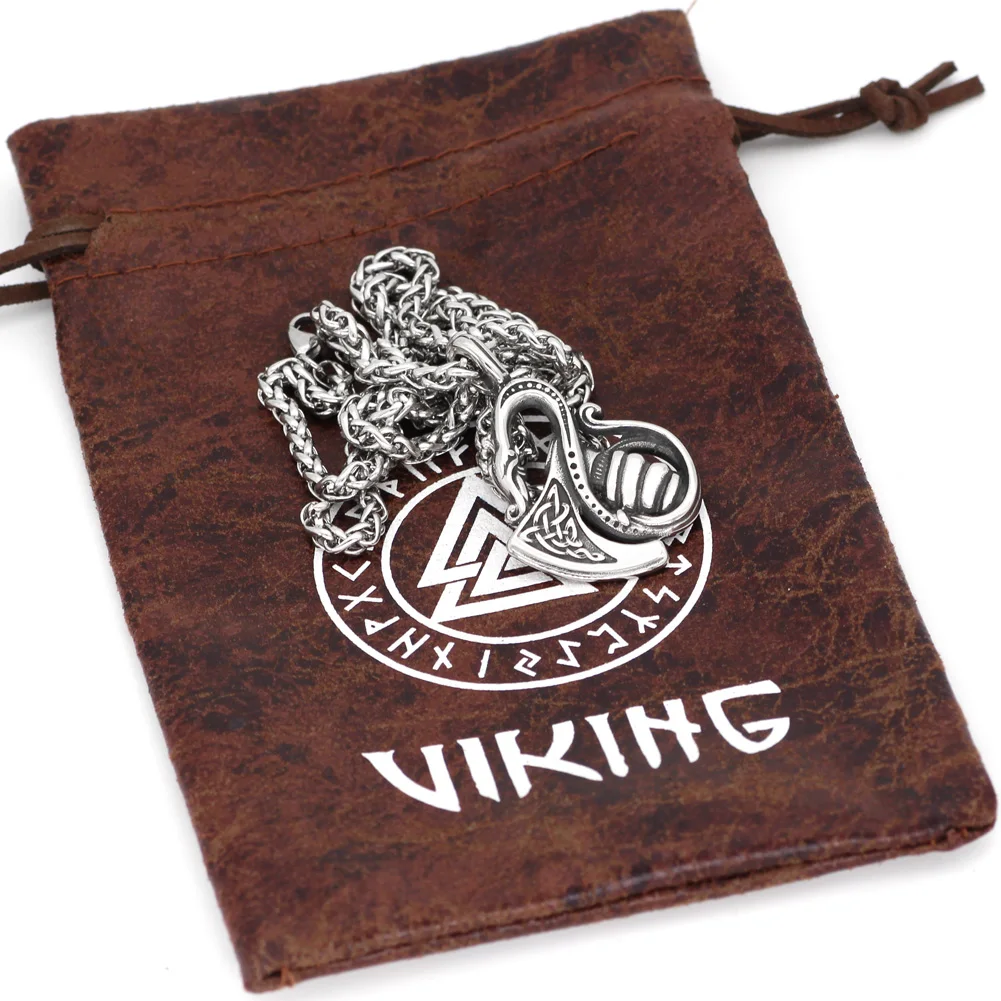 Мужские бриллиантовые топоры из нержавеющей стали бриллиантовое ожерелье с