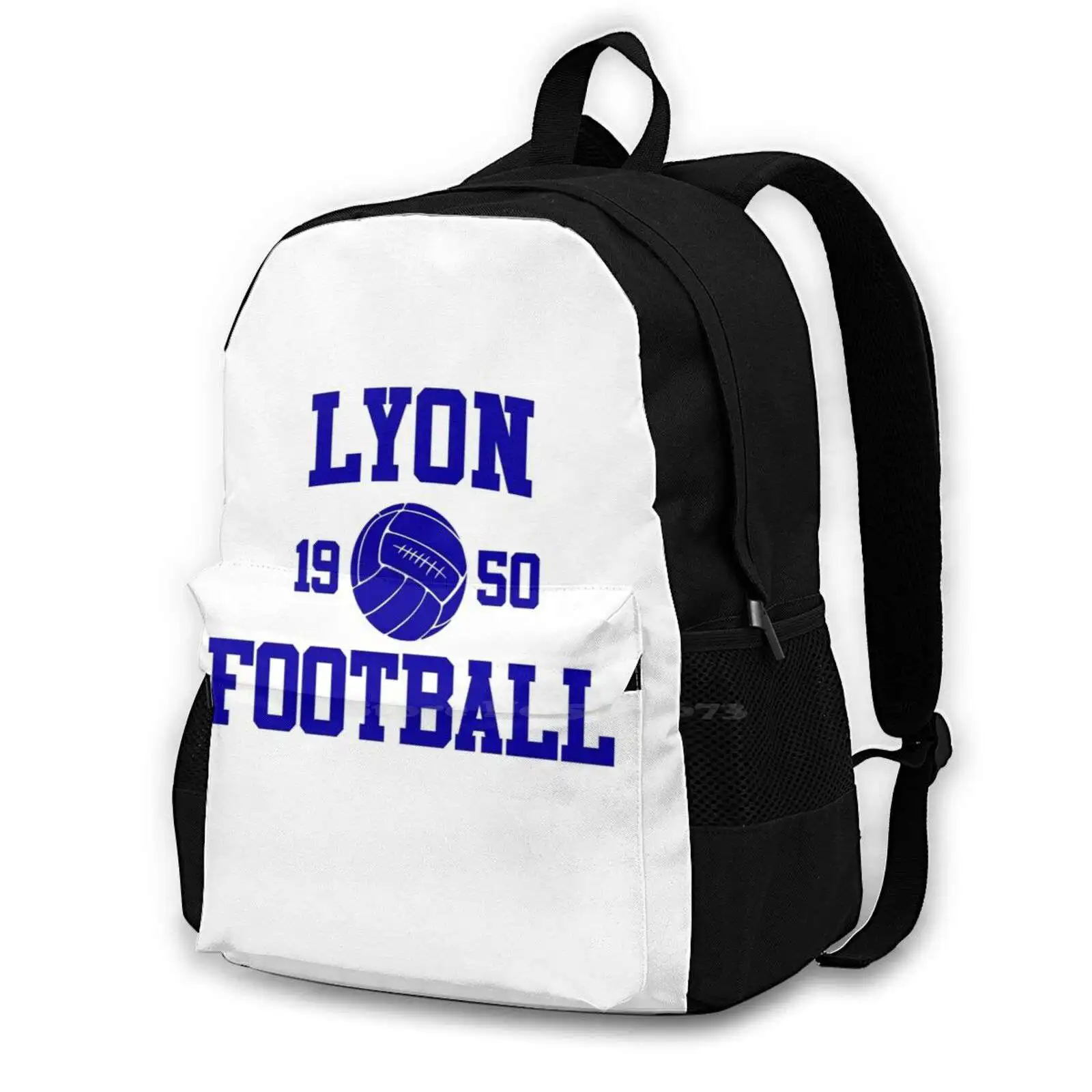 Lyon Football Athletic College Style 2 серый узор дизайн для ноутбука дорожные школьные сумки Rhone