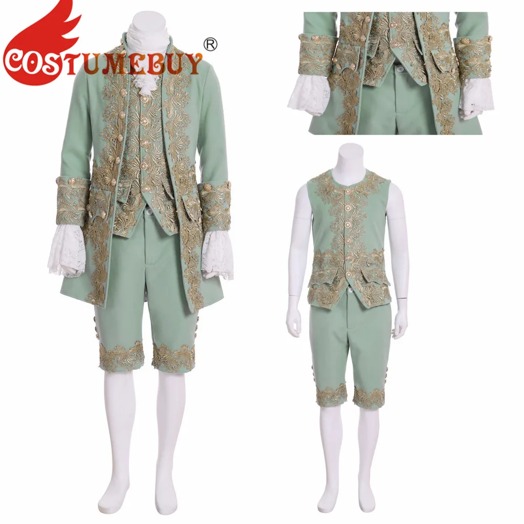 CostumeBuy Marie Antoinette Косплей Костюм принцессы 18 век Британский мужской Камуфляжный костюм взрослые дети рококо аристократический костюм L92