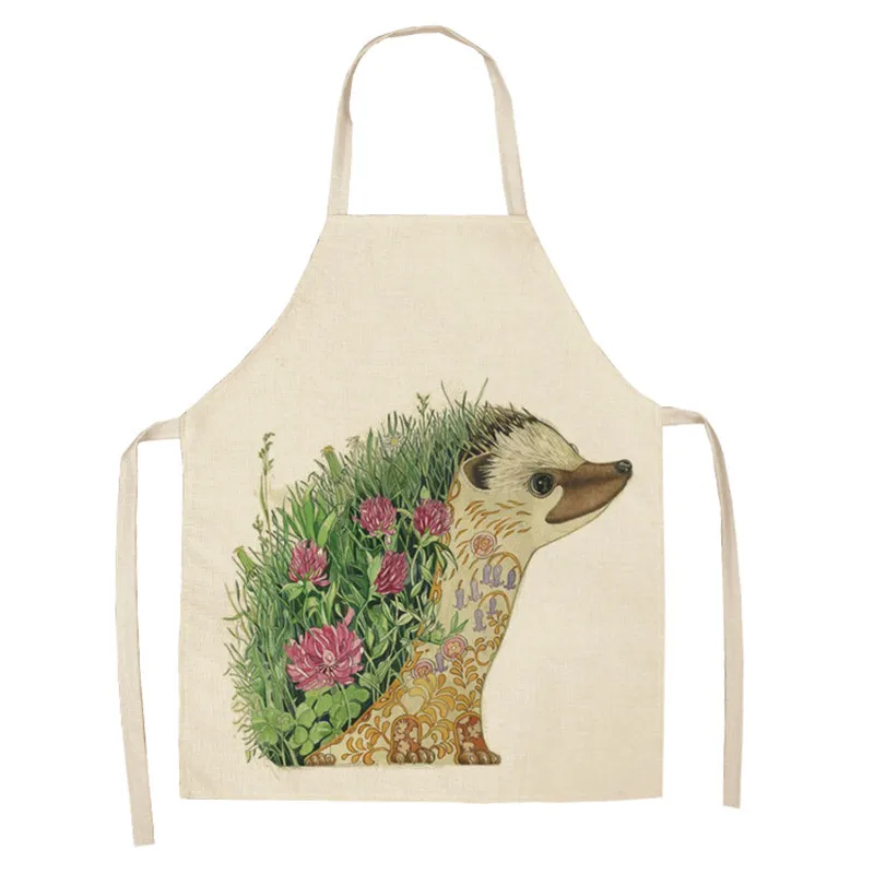 Фартуки панды с животным рисунком повара фартуки официанта Кухонный Фартук
