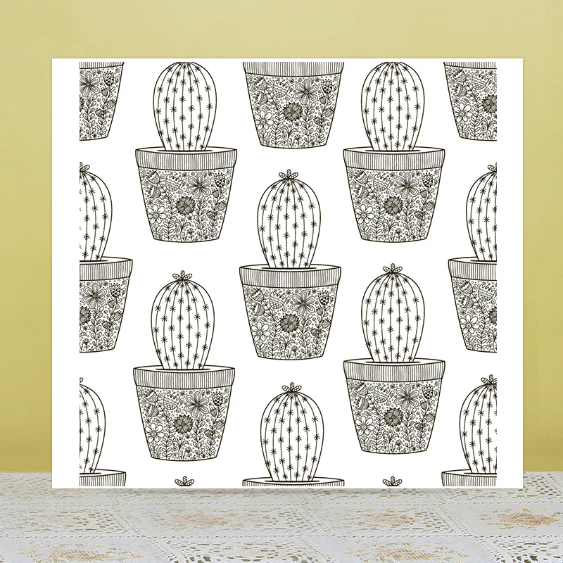 AZSG Зеленый завод четкие штампы для DIY Скрапбукинг/изготовление карт/альбом