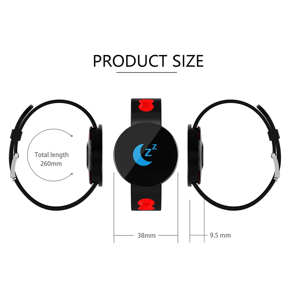 Новый умный браслет с измерением артериального давления Водонепроницаемый