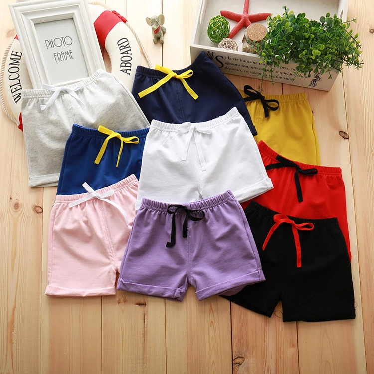 Детская одежда для мальчиков и девочек летняя малышей короткие штаны детские
