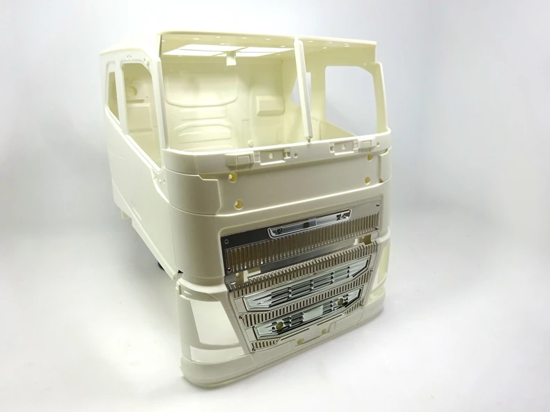 Металлическая Передняя решетка для радиоуправляемого грузовика 1/14 Tamiya Volvo 56360 FH16