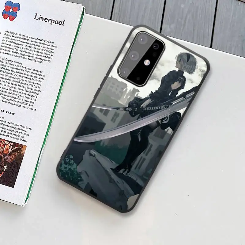 

Game NieR Automata Phone Case for Samsung S20 plus Ultra S6 S7 edge S8 S9 plus S10-5G lite 2020 S10E