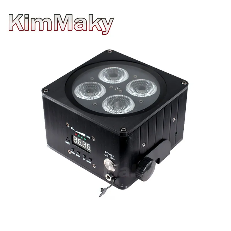 1 светильник + картонная светодиодная кубическая батарея par light RGBWA УФ с питанием