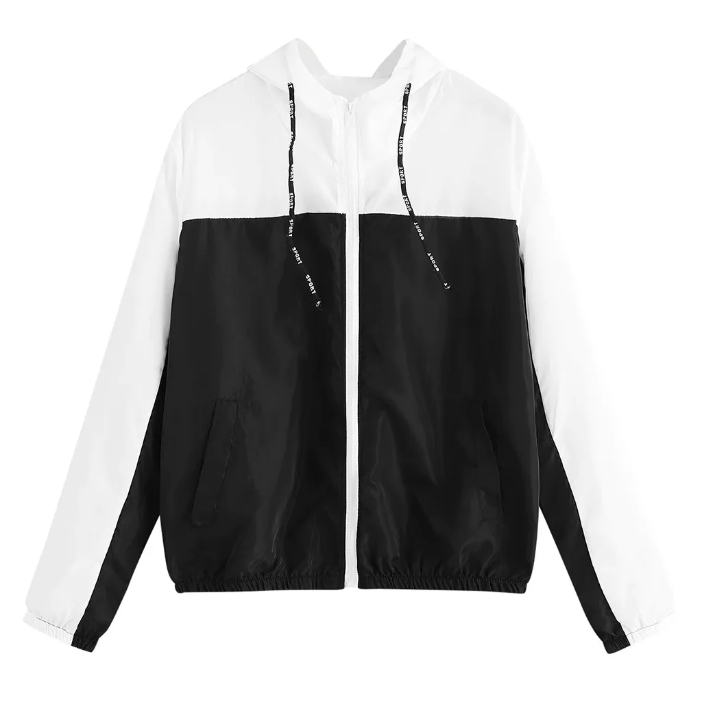 SAGACE модная куртка для женщин с длинным рукавом капюшоном пальто весна осень